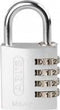 ABUS 145 hangslot met cijferslot Rood 145/30