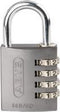 ABUS 145 hangslot met cijferslot Rood 145/30