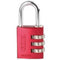 ABUS 145 hangslot met cijferslot Rood 145/40