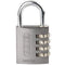 ABUS 145 hangslot met cijferslot Rood 145/40