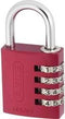 ABUS 145 hangslot met cijferslot Rood 145/40
