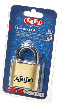 Abus 180IB/50 messing Cijferslot 53 x 75 mm
