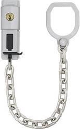 ABUS ABTS21542 Deurketting met overwerpring Zilver