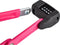 ABUS Bordo Combo Lite Mini 6055C/60 Vouwslot - Pink Symbols