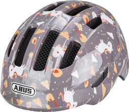 Abus Helm Smiley 3.0 - Grey Horse - M ( 50- 55 CM ) - Kinder Fietshelm