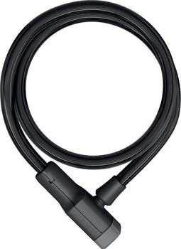 Abus - kabelslot - 6412K/85 zwart - met bevestiging
