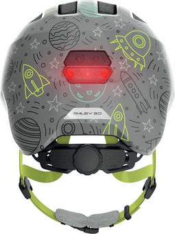 Abus Smiley 3.0 Led - Fietshelm - Kinderen Grey Space M (50 - 55 cm)