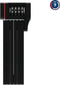 Abus vouwslot Bordo uGrip 5700C/80 black SH - SL87791