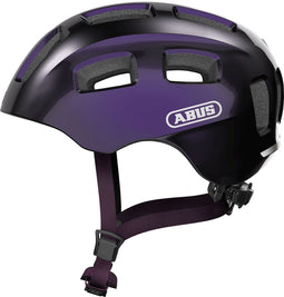 Abus Youn-I 2.0 - Fietshelm - Kinderen Black Purple S (48 - 54 cm)