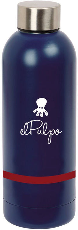 El Pulpo - Thermosfles - Roestvrij staal 500 ml - Marineblauw