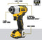 DeWalt DCF801D2-QW - 12V XR Slagschroevendraaier - 163 Nm koppel - Compact 125mm