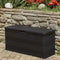 vidaXL - Tuinbox - 117x45x56 - cm - zwart
