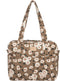 Nobodinoz Hyde Park Waterdichte kinderwagentas/luiertas 38x33x16cm - Camellia