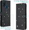 iMoshion Hoesje Geschikt voor Samsung Galaxy M31 Hoesje Met Pasjeshouder - iMoshion Design Softcase Bookcase - Meerkleurig / Stars Gold