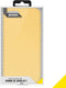 Accezz Liquid Silicone Backcover - Geschikt voor iPhone SE (2022) / SE (2020) / 8 / 7 - Schokabsorberend - Geel