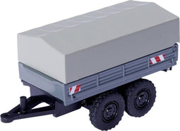 Carson Modellsport 1:87 RC aanhanger 1:87 Planenanhänger für Unimog
