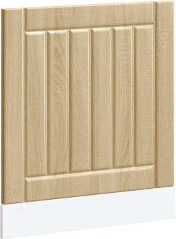 vidaXL - Vaatwaspaneel - Lucca - bewerkt - hout - sonoma - eikenkleurig