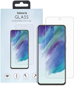 Selencia Galaxy S21 FE - Gehard Glas Screenprotector - 9H krasbestendig