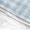Happy Friday Duvet cover set 2 pieces Vichy blue 135/140x200 cm (Single) Blue