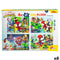 Set van 4 Puzzels Spidey 35 x 1,5 x 25 cm 48 Onderdelen (6 Stuks)