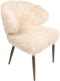 PTMD Ares Dining Chair Hair Beige