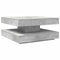 vidaXL - Salontafel - 360 - graden - draaibaar - 70x70x34,5 - cm - betongrijs