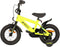 AMIGO Speeder Jongensfiets 12 Inch - Kinderfiets voor 2 tot 4 Jaar - 90-105 cm - Geel/Zwart