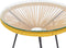ACAPULCO II - Bistroset voor 2 - Geel - PE rotan