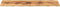 vidaXL - Tafelblad - rechthoekig - 160x50x2,5 - cm - massief - ruw - mangohout
