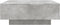 vidaXL - Salontafel - met - LED-verlichting - 80x80x31 - cm - betongrijs