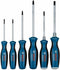 Accessoires systèmes Screwdriver set SL, PH, TX & PZ 6pcs (Jeu de 6 tournevis SL/PH/TX/PZ: SL3.5x75, TX15x75,PH1x100, TX20x100, PZ2x125, SL6.5x125)
