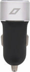 Accezz Autolader USB A / USB A 4.8 Watt - Universele Auto oplader Geschikt voor - Zwart