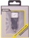 Accezz Autolader USB A / USB A 4.8 Watt - Universele Auto oplader Geschikt voor - Zwart