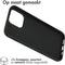Accezz Color Backcover iPhone 14 Pro Max - Zwart