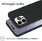 Accezz Color Backcover iPhone 14 Pro Max - Zwart
