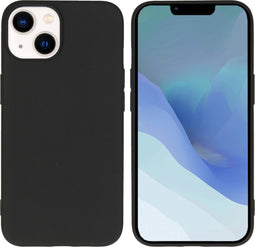 Accezz Color Backcover iPhone 14 - Zwart