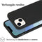 Accezz Color Backcover iPhone 14 - Zwart