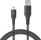 Accezz Geschikt voor Lightning naar USB A Kabel - 1 meter - Snellader & Datasynchronisatie - Oplaadkabel geschikt voor iPhone 11/12/13/14 - Zwart