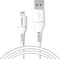Accezz Geschikt voor Lightning naar USB A Kabel - 1 meter - Snellader & Datasynchronisatie - Oplaadkabel geschikt voor iPhone 11/12/13/14 - Wit