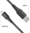 Accezz Geschikt voor Lightning naar USB A Kabel - 1 meter - Snellader & Datasynchronisatie - Oplaadkabel geschikt voor iPhone 11/12/13/14 - Zwart