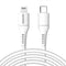 Accezz Geschikt voor Lightning naar USB C Kabel - 2 meter - Snellader & Datasynchronisatie - Oplaadkabel geschikt voor iPhone 11/12/13/14 - Wit