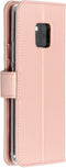 Accezz Hoesje Geschikt voor Huawei Mate 20 Pro Hoesje Met Pasjeshouder - Accezz Wallet Softcase Bookcase - Roze