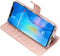 Accezz Hoesje Geschikt voor Huawei Mate 20 Pro Hoesje Met Pasjeshouder - Accezz Wallet Softcase Bookcase - Roze