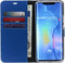 Accezz Hoesje Geschikt voor Huawei Mate 20 Pro Hoesje Met Pasjeshouder - Accezz Wallet Softcase Bookcase - Donkerblauw