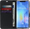 Accezz Hoesje Geschikt voor Huawei Mate 20 Pro Hoesje Met Pasjeshouder - Accezz Wallet Softcase Bookcase - Zwart