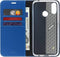 Accezz Hoesje Geschikt voor Huawei P Smart Plus Hoesje Met Pasjeshouder - Accezz Wallet Softcase Bookcase - Donkerblauw
