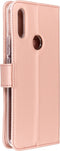 Accezz Hoesje Geschikt voor Huawei P Smart Z Hoesje Met Pasjeshouder - Accezz Wallet Softcase Bookcase - Roze