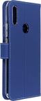 Accezz Hoesje Geschikt voor Huawei P Smart Z Hoesje Met Pasjeshouder - Accezz Wallet Softcase Bookcase - Blauw