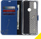Accezz Hoesje Geschikt voor Huawei P Smart Z Hoesje Met Pasjeshouder - Accezz Wallet Softcase Bookcase - Blauw