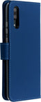 Accezz Hoesje Geschikt voor Huawei P20 Hoesje Met Pasjeshouder - Accezz Wallet Softcase Bookcase - Donkerblauw